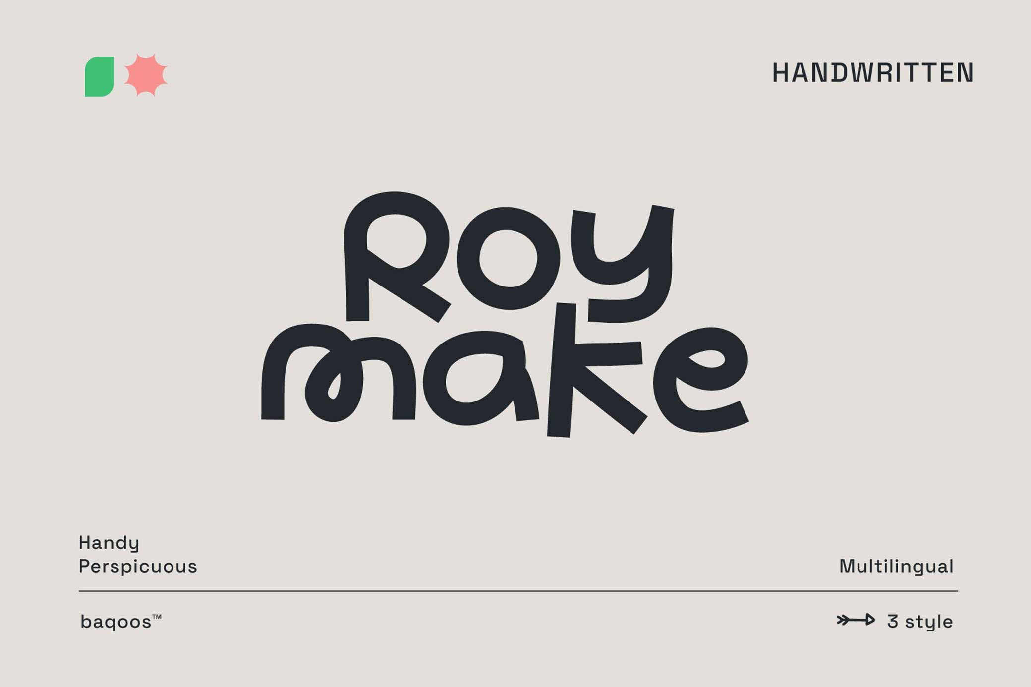 Roy Make Font