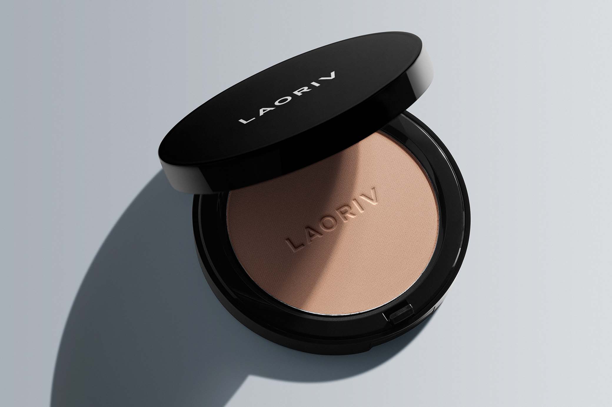 Cosmetic Powder Logo Mockup