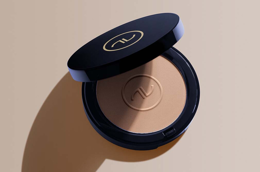 Cosmetic Powder Logo Mockup