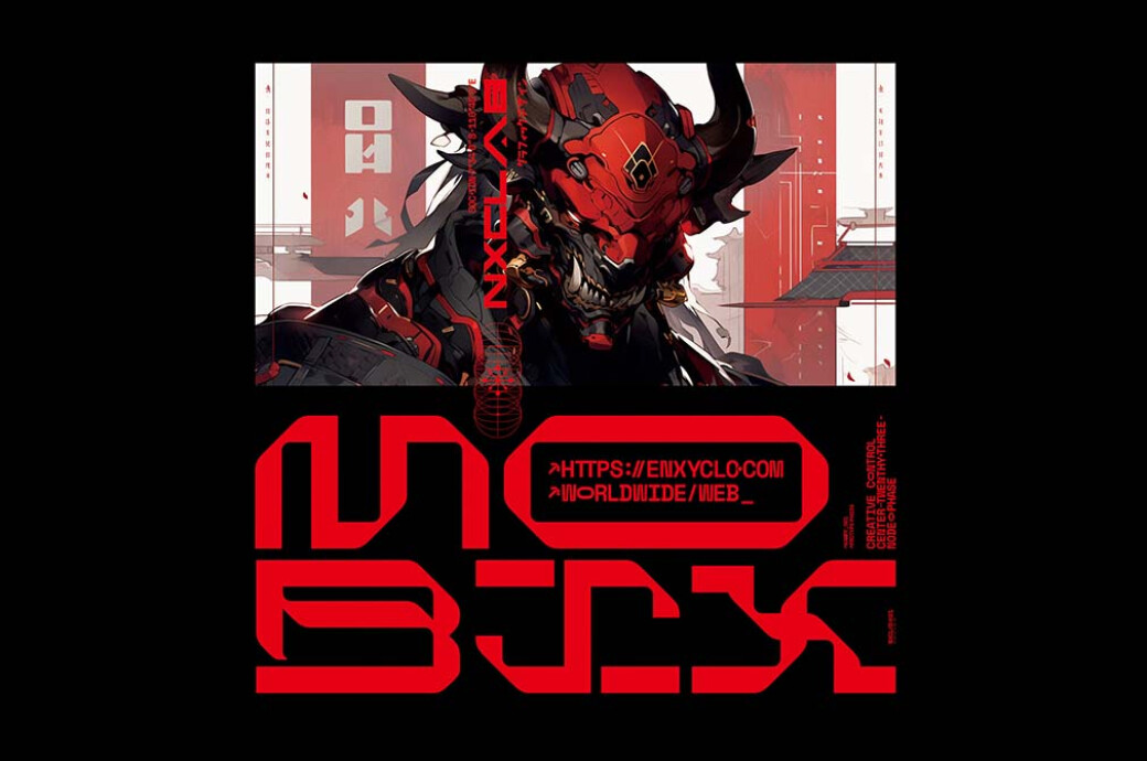 NCL Kregas — Futuristic Mecha Font