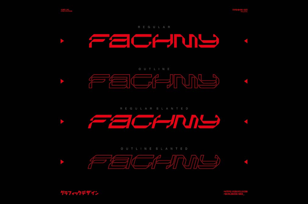 NCL Kregas — Futuristic Mecha Font