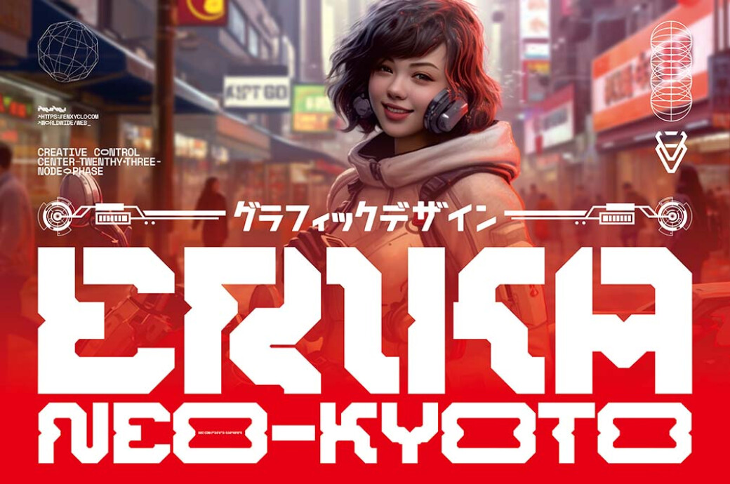 NCL Robowapix — Futuristic Mecha Font