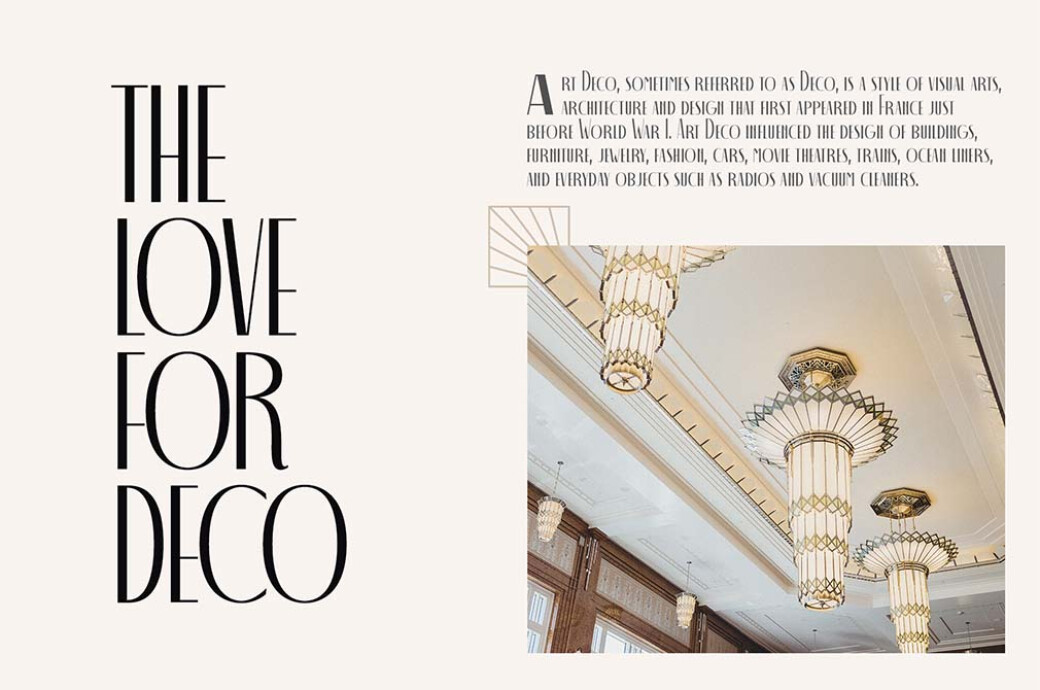 Decohead Display Font