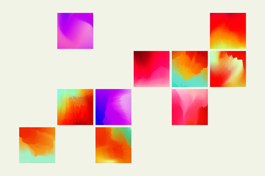 Y2K Vivid Gradients & Shapes