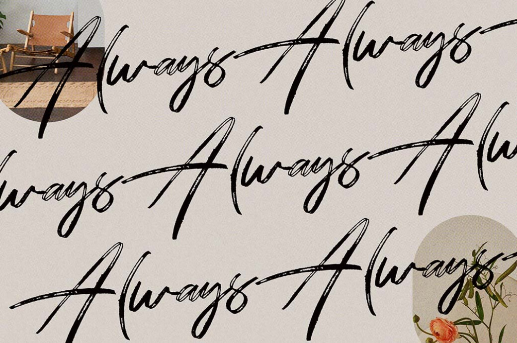 In Love With Rome Script Font