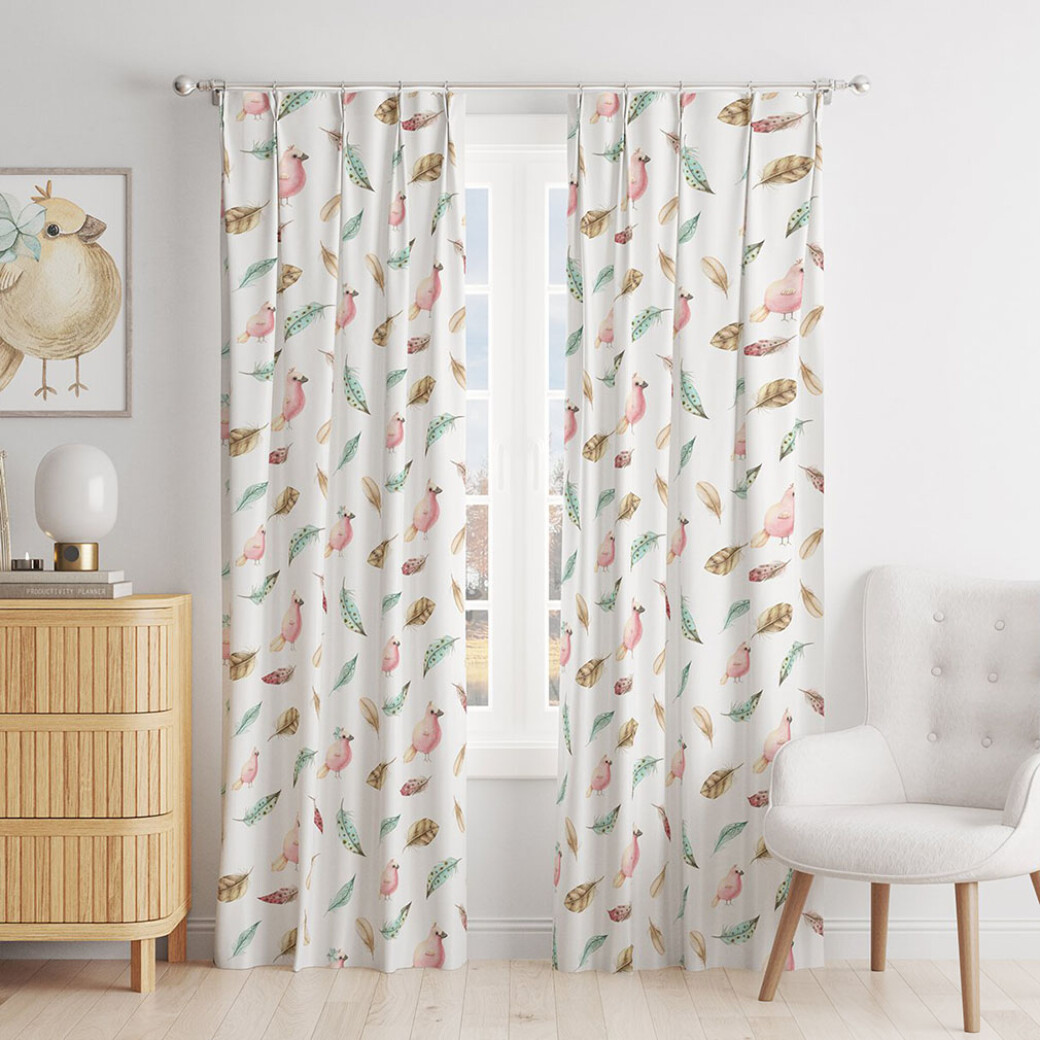 Pinch Pleat Curtain Mockup