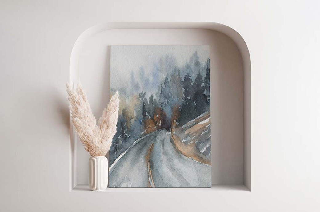 Interior Canvas Mockup Set