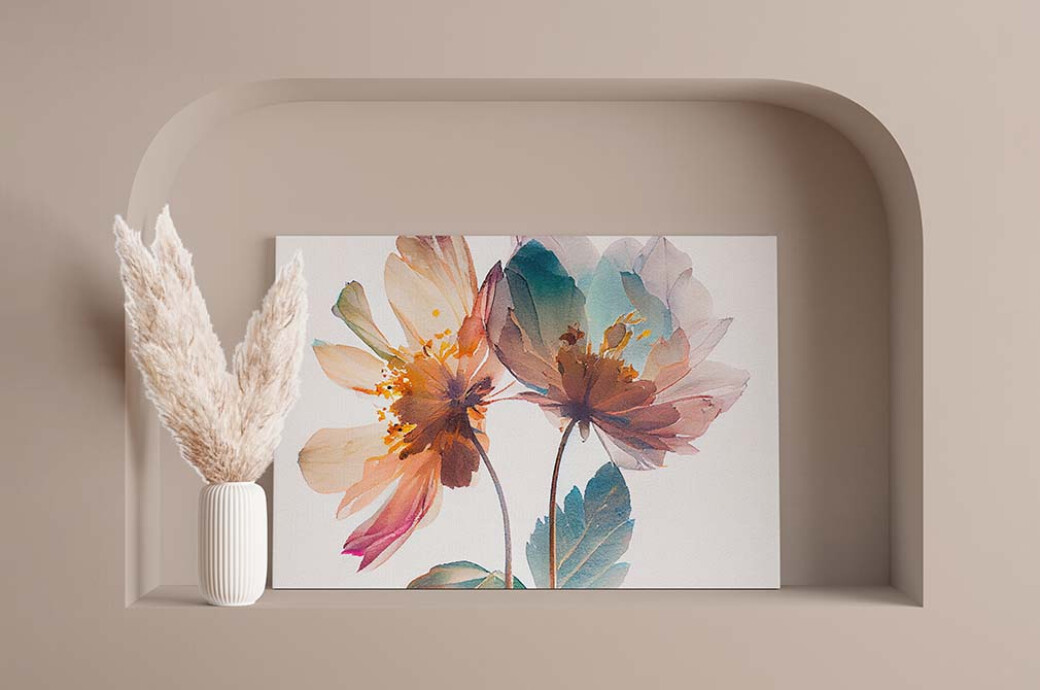 Interior Canvas Mockup Set