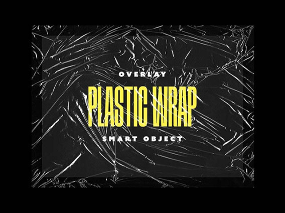 Plastic Wrap A4 Overlay