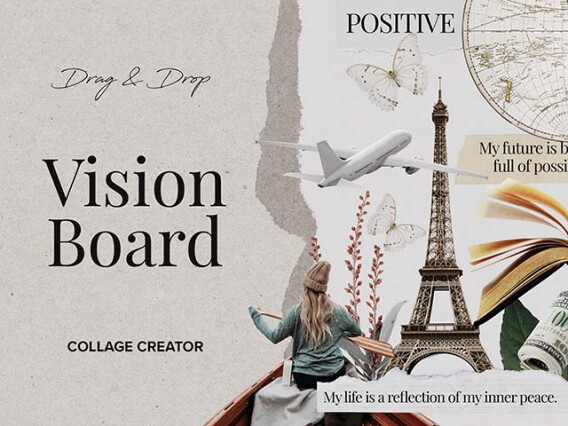 Vision Board Collage Creator