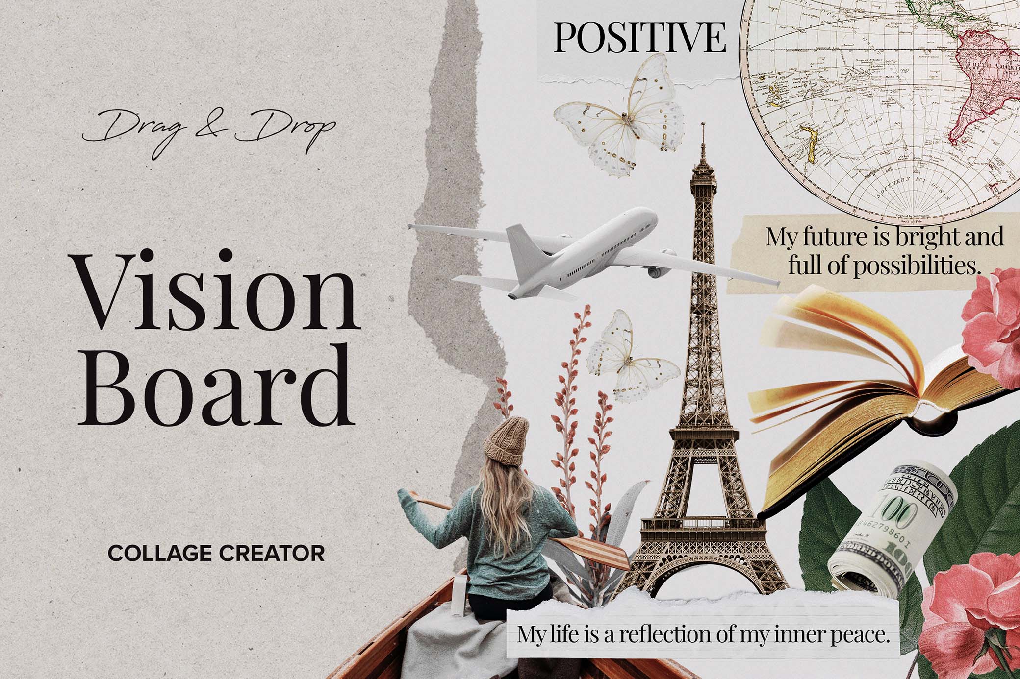 Vision Board Collage Creator