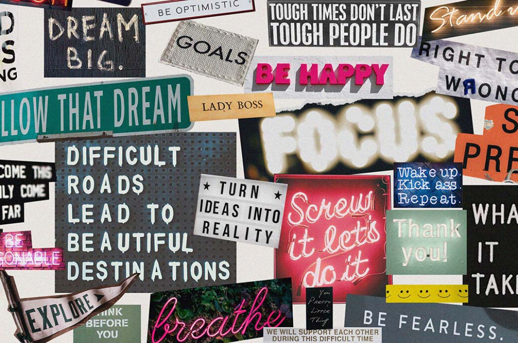 Vision Board Collage Creator