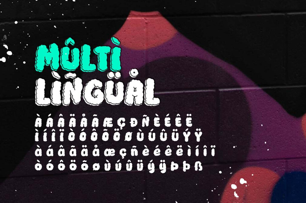 Mockey Clown — Cloud Font