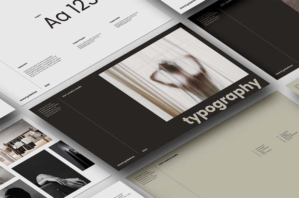 Iris Brand Guidelines — PowerPoint Template