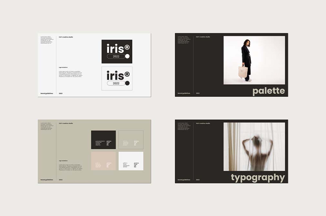 Iris Brand Guidelines — PowerPoint Template