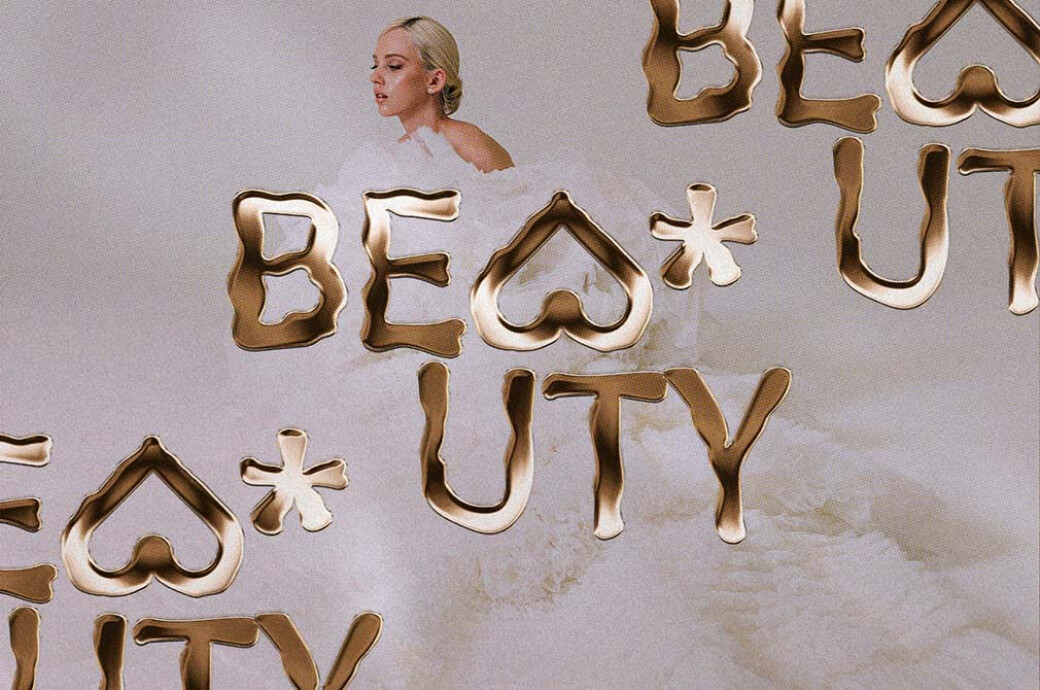 Love & Hearts — Golden SVG Font Pack