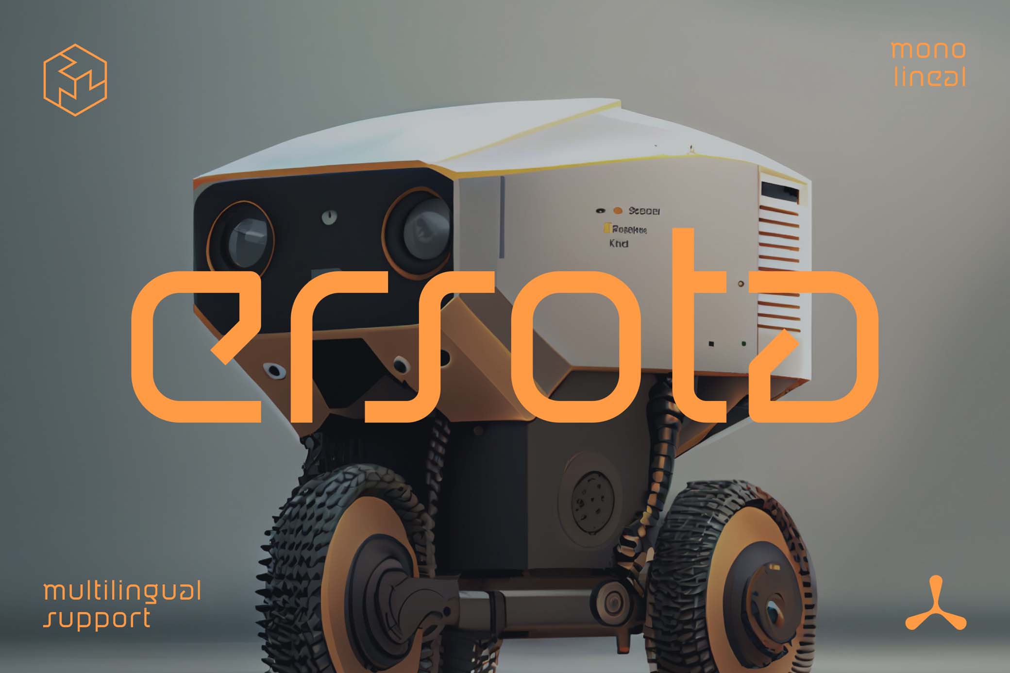 Ersota Futuristic Tech Font