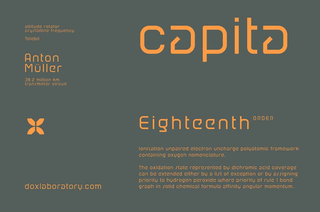 Ersota Futuristic Tech Font