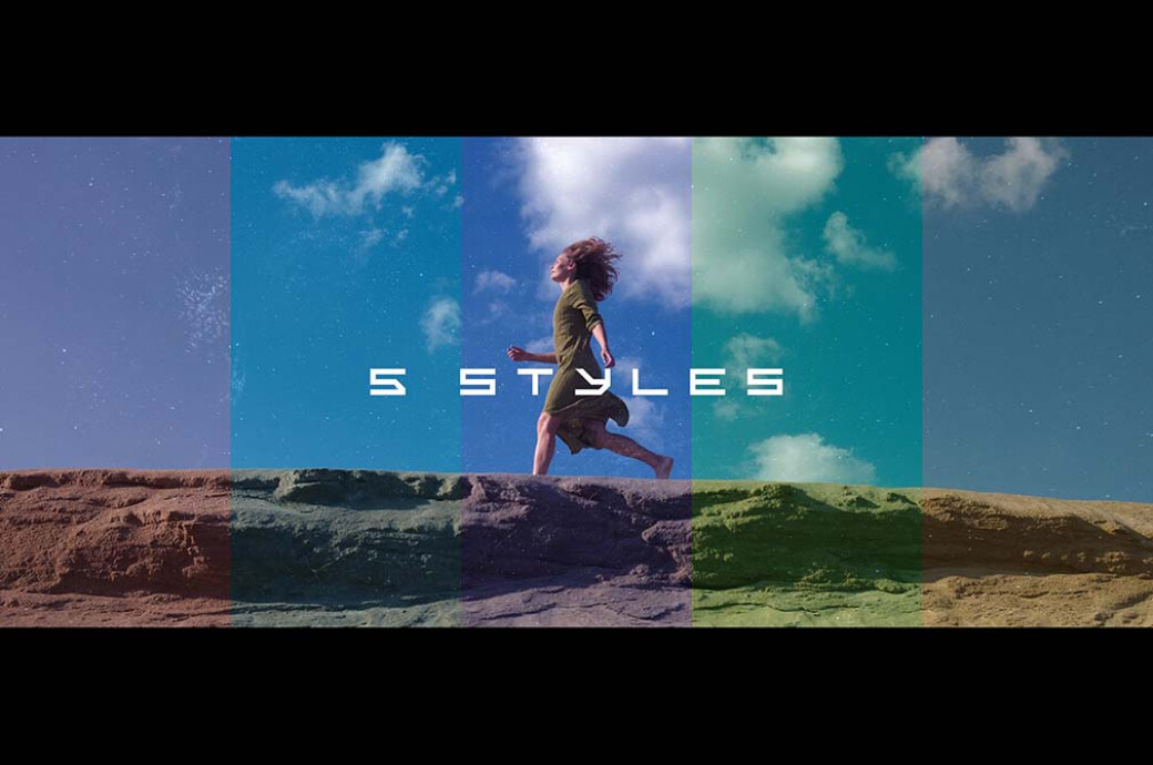 Vivid Cinematic Photo Effect