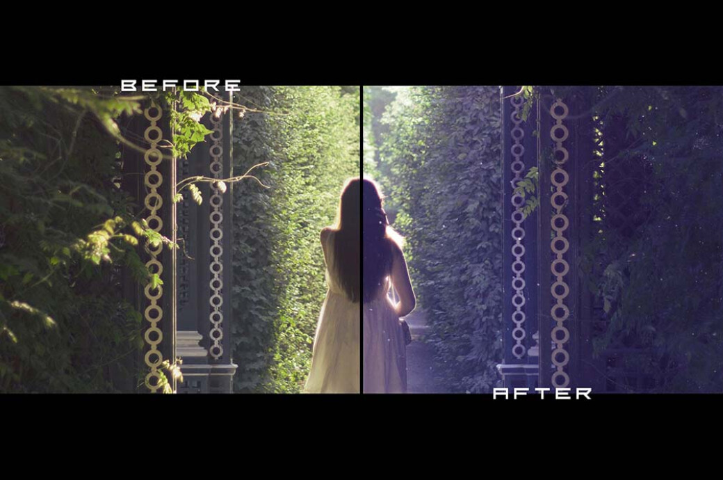 Vivid Cinematic Photo Effect