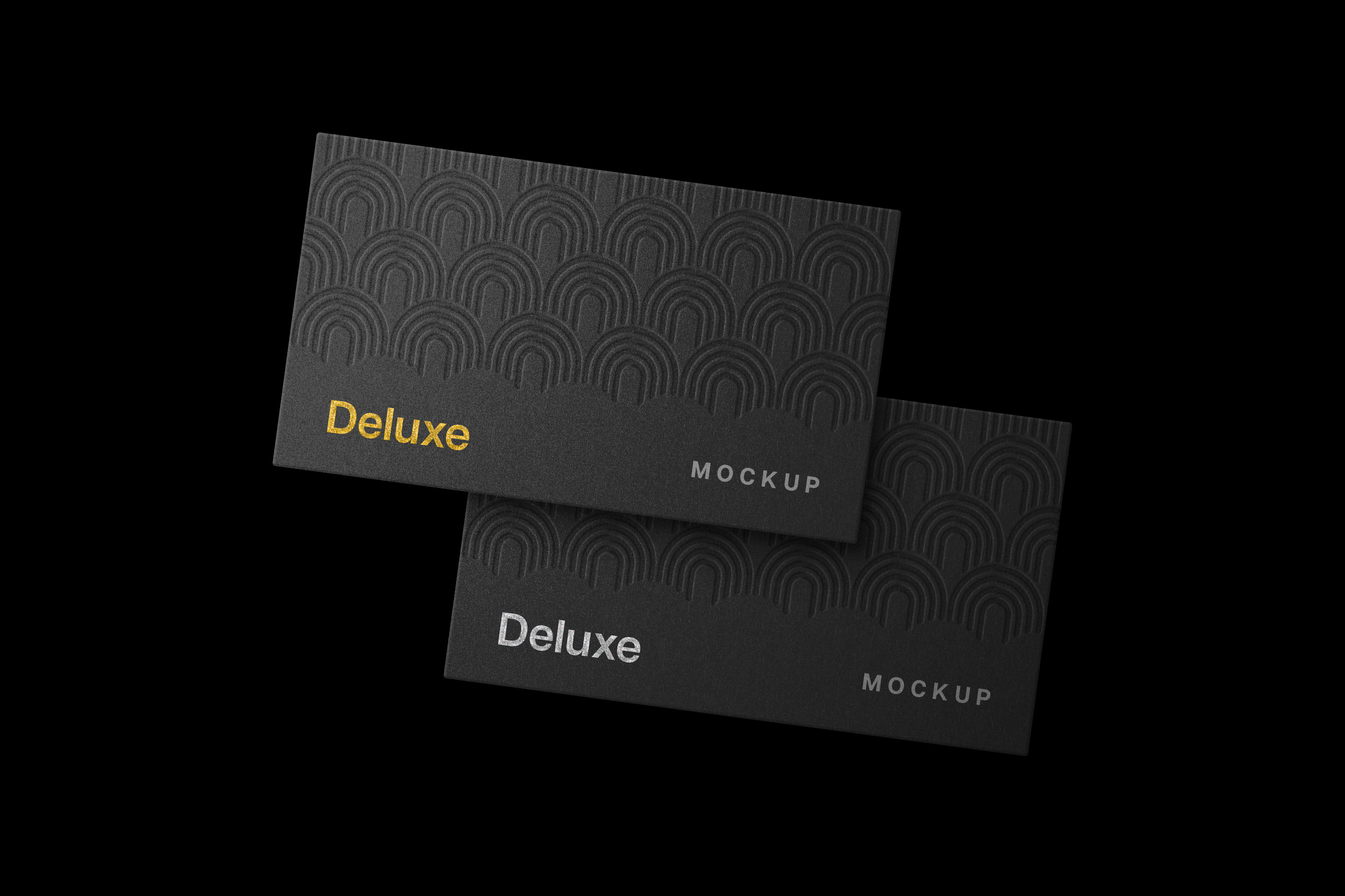 Deluxe Business Card Mockup