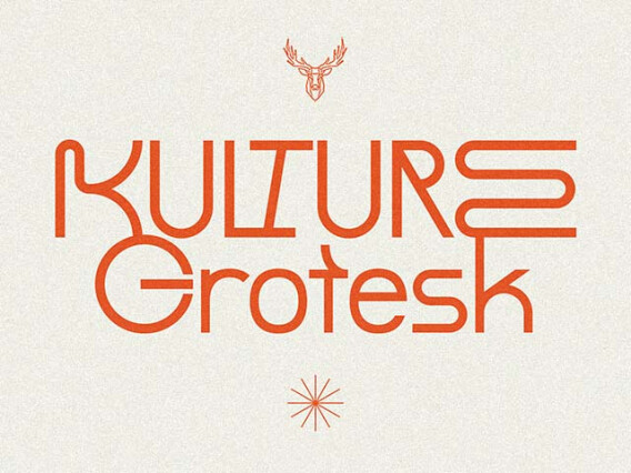 KULTURE GROTESK — Modern Sans Serif