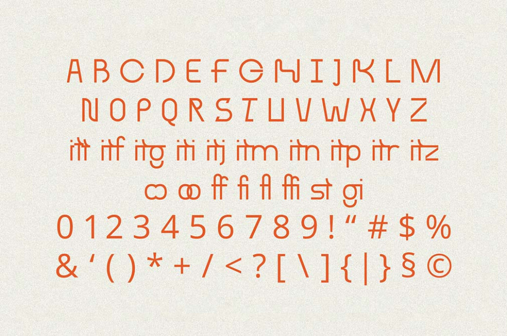 KULTURE GROTESK — Modern Sans Serif