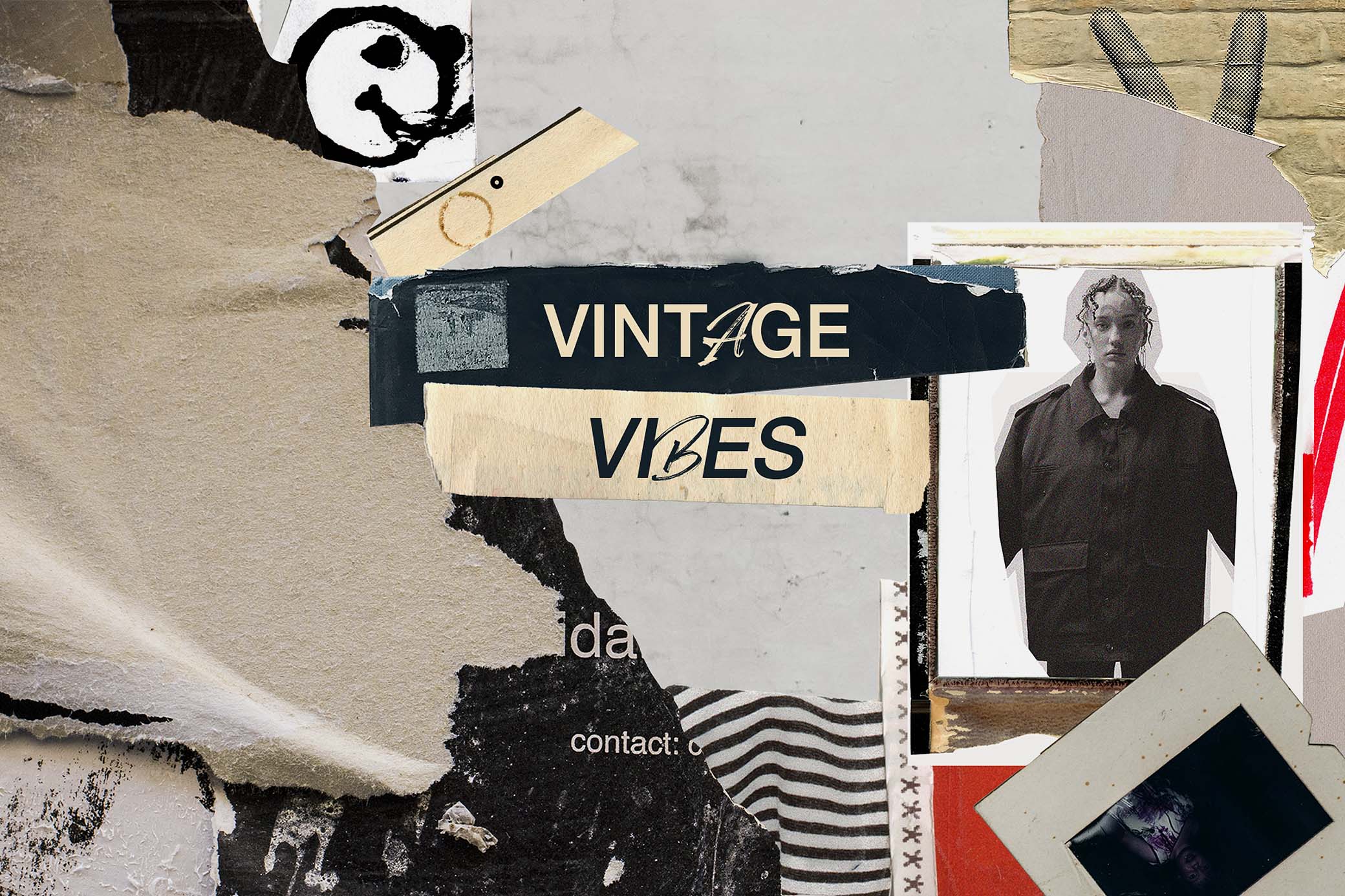 Vintage Vibes — Collage Cutouts