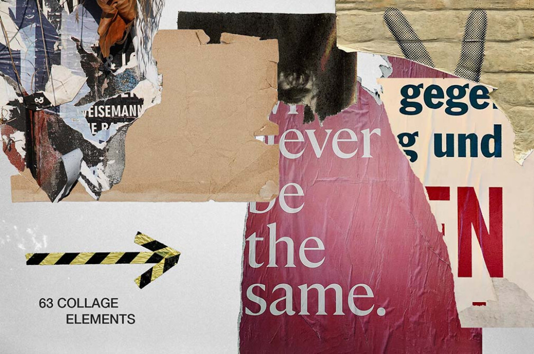 Vintage Vibes — Collage Cutouts