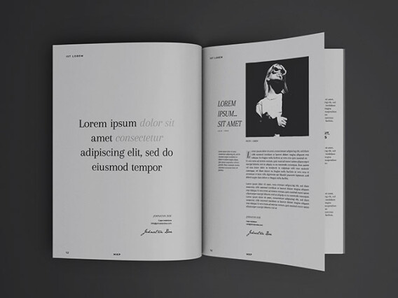 A4 Magazine / Brochure Mockup Vol.2