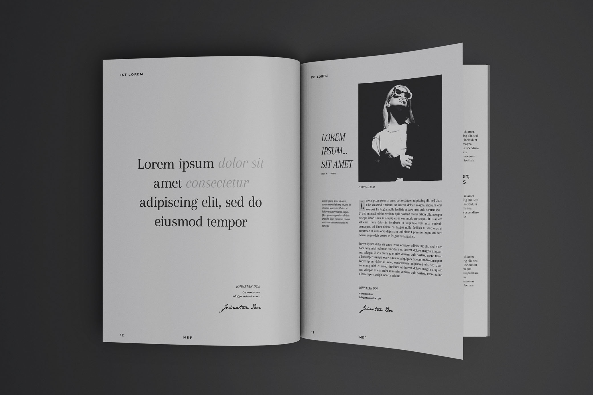 A4 Magazine / Brochure Mockup Vol.2