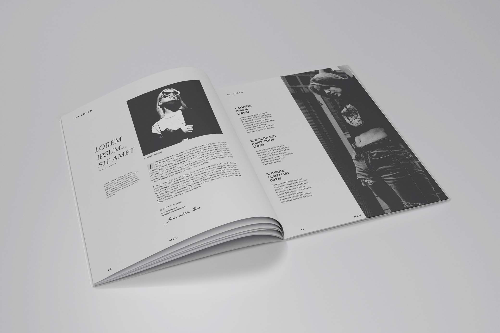 A4 Magazine / Brochure Mockup Vol.1