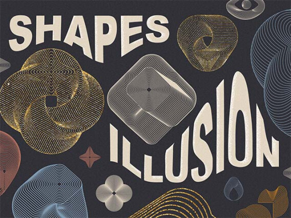 Retro Illusion Shapes