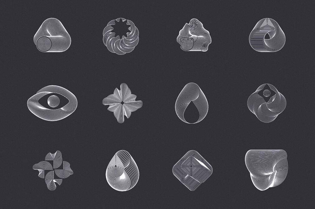 Retro Illusion Shapes