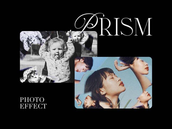 Grainy Prism Photo Effect