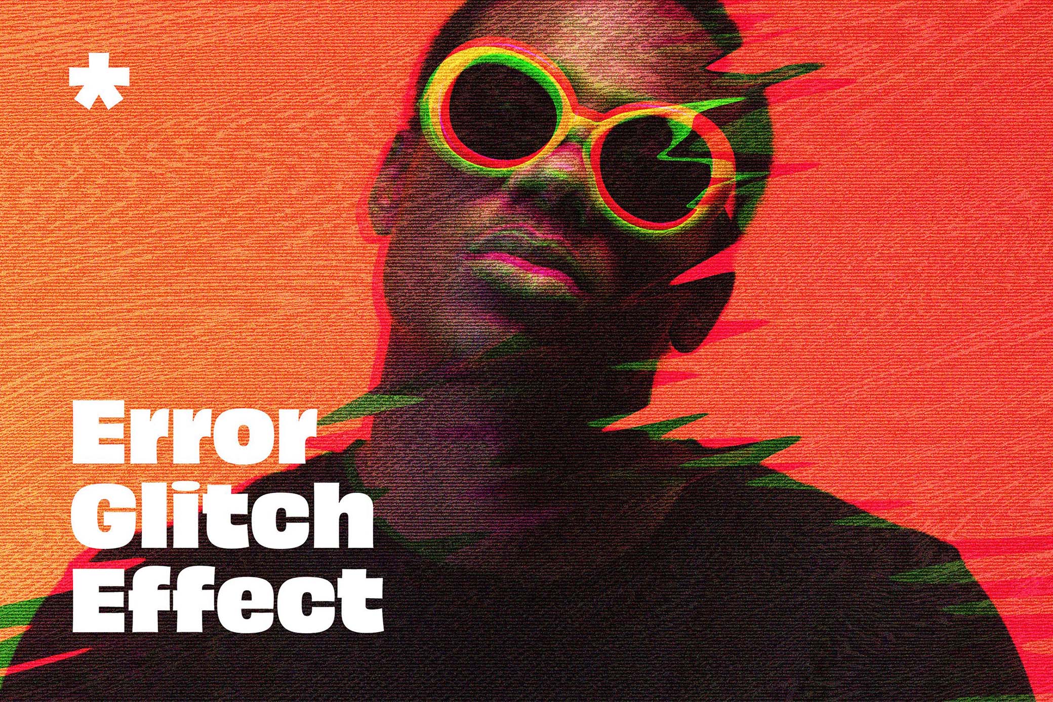 Error Glitch Photo Effect