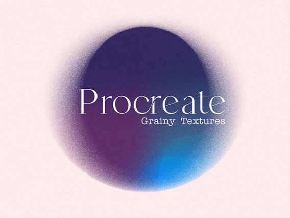 Grainy Stamp Procreate Brushes