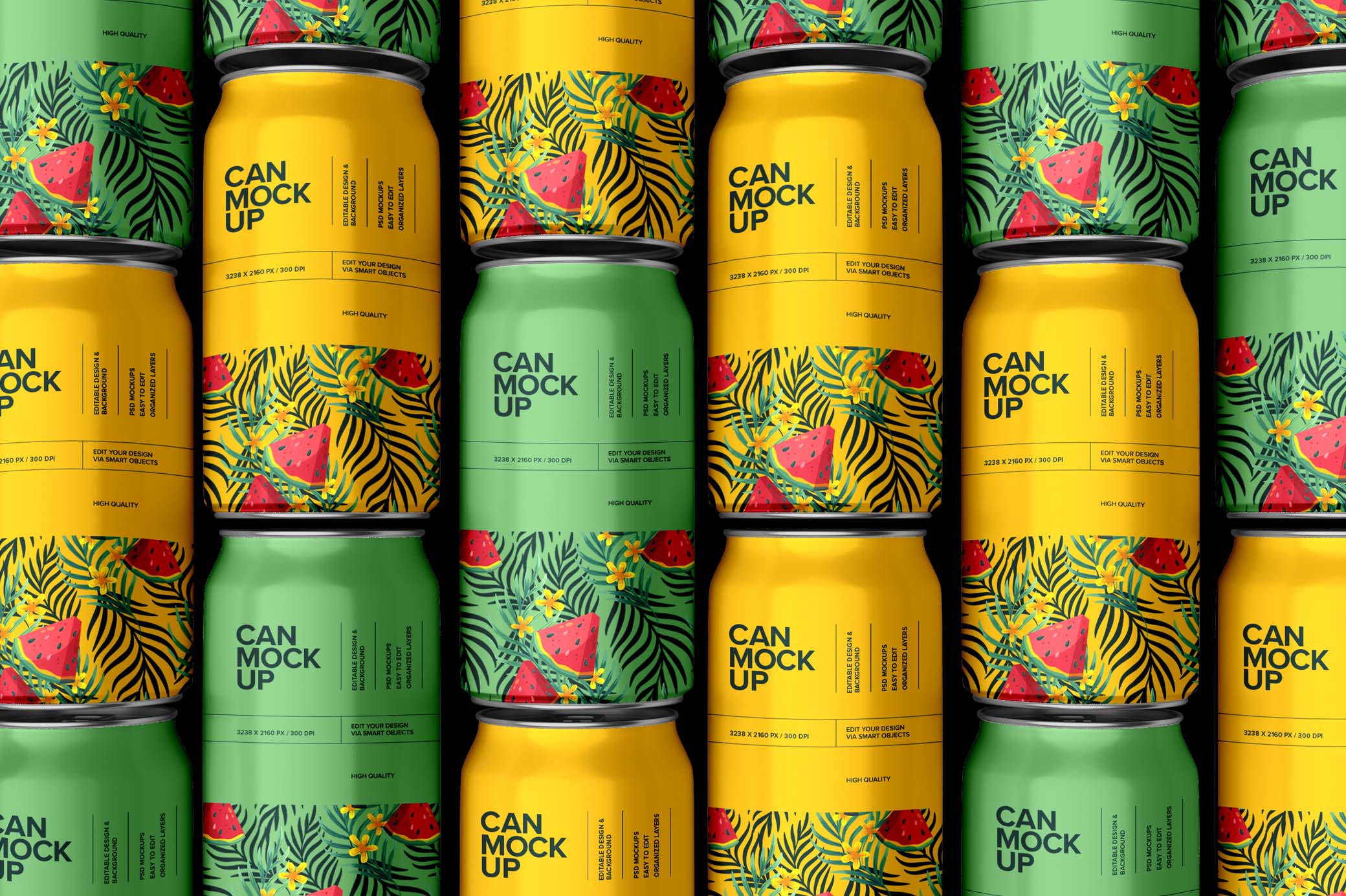 Soda Can Mockup Vol.1