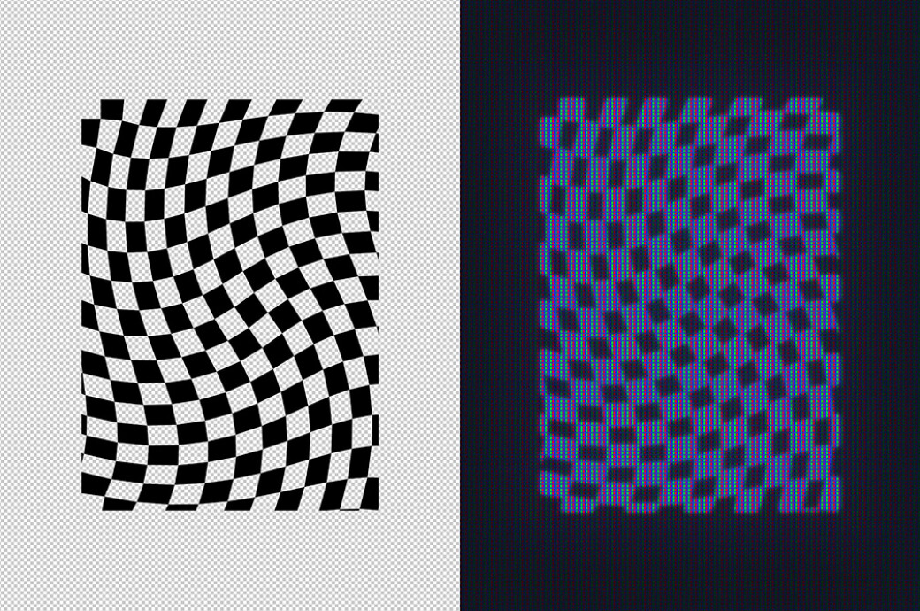 Vintage Monitor Effect