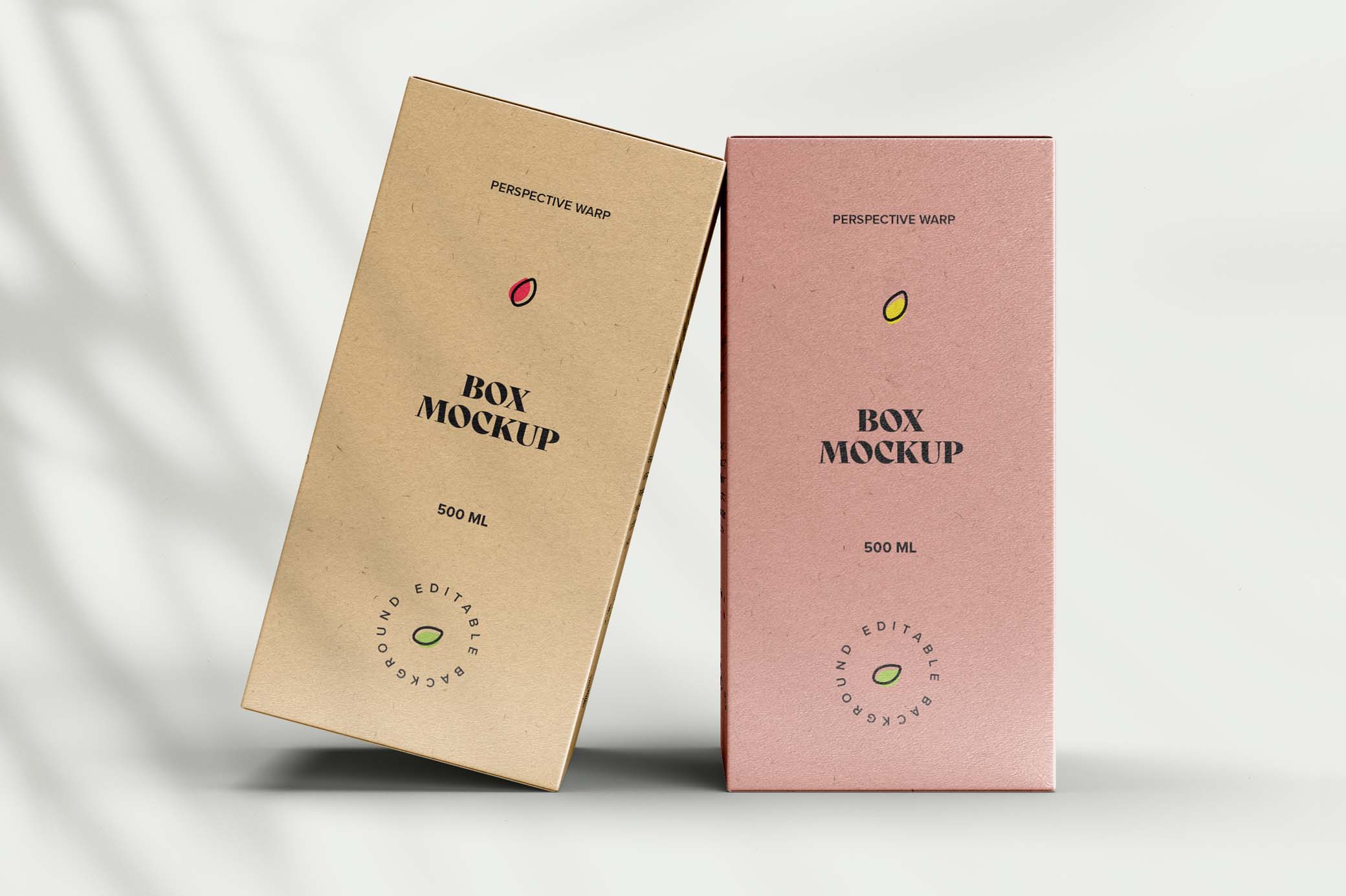 Craft Paper Box Mockup Vol.3