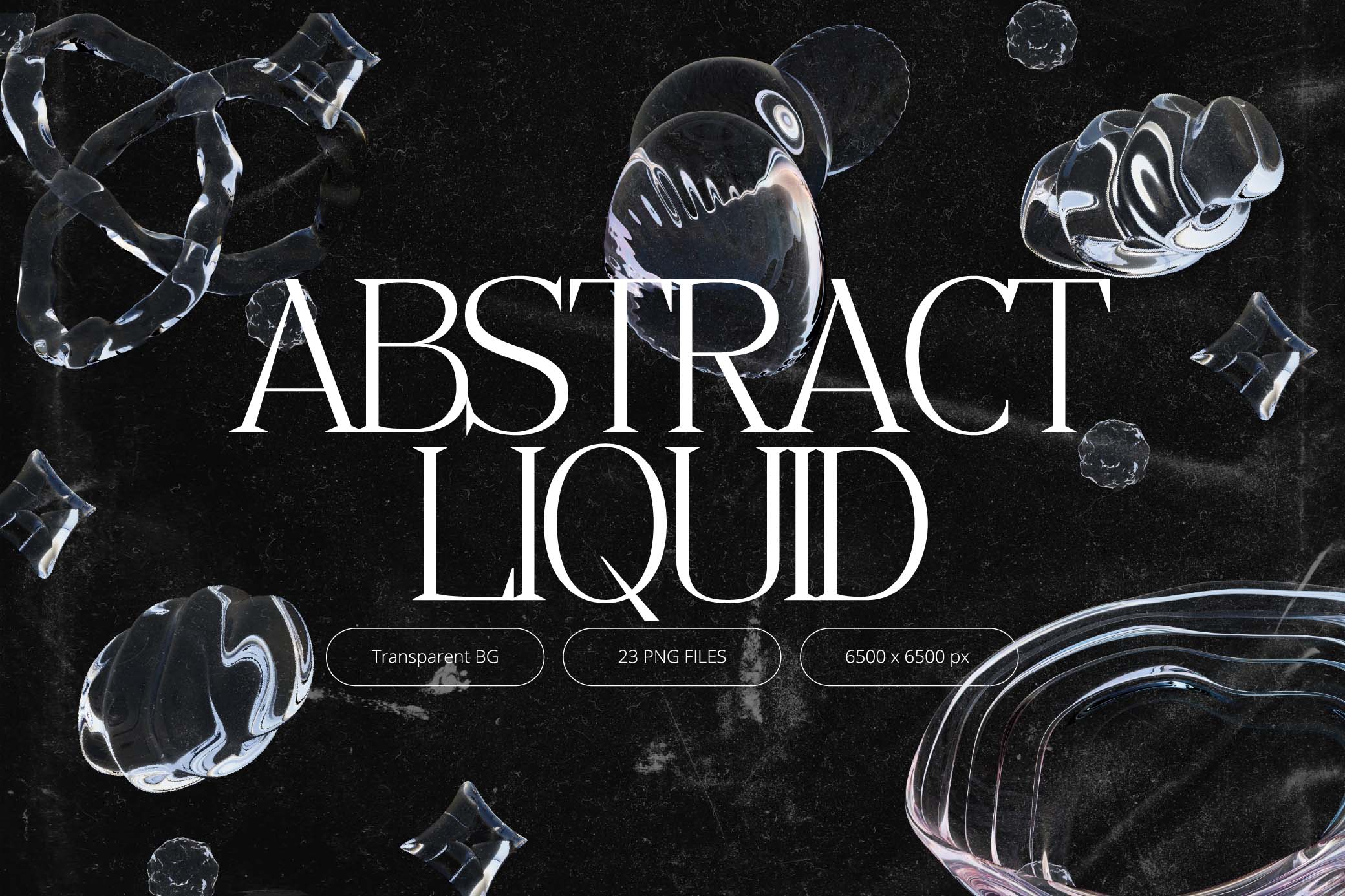 Abstract Liquid Shapes