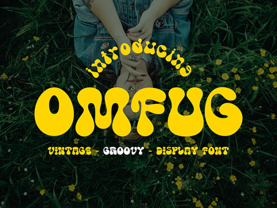 Omfug Retro Display Font