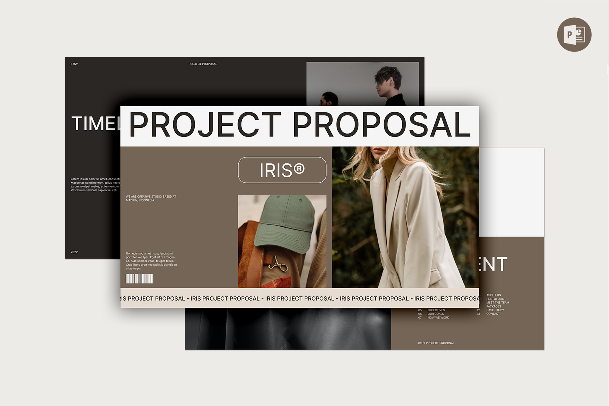 Iris Project Proposal — PowerPoint Template