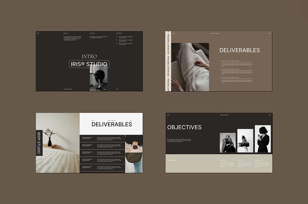 Iris Project Proposal — PowerPoint Template