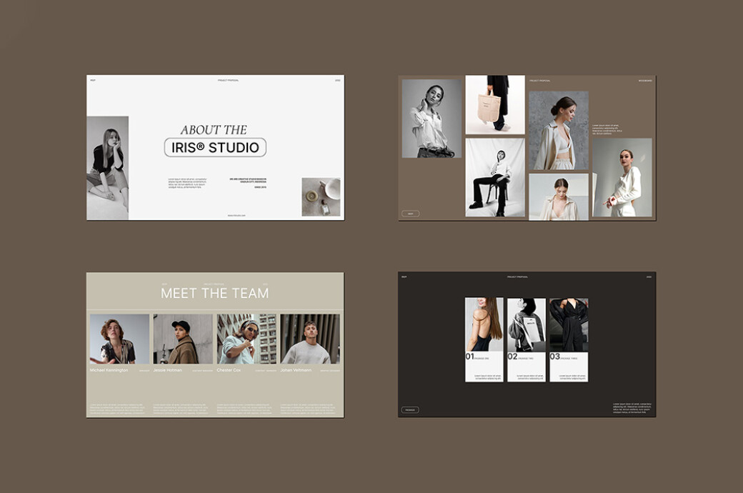 Iris Project Proposal — PowerPoint Template
