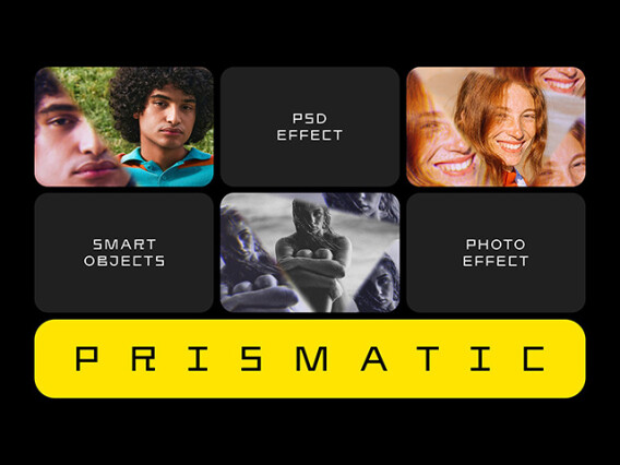 Prismatic Glass Photo Effect