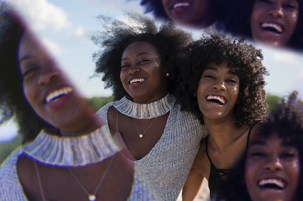 Prismatic Glass Photo Effect