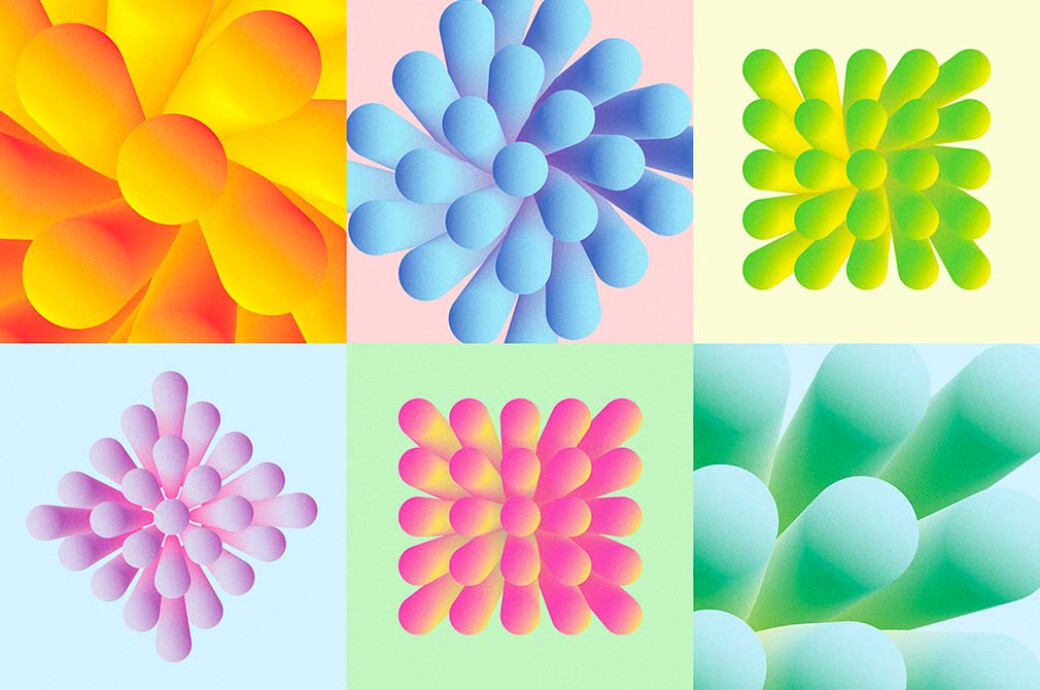 Tentacles Gradient Blends