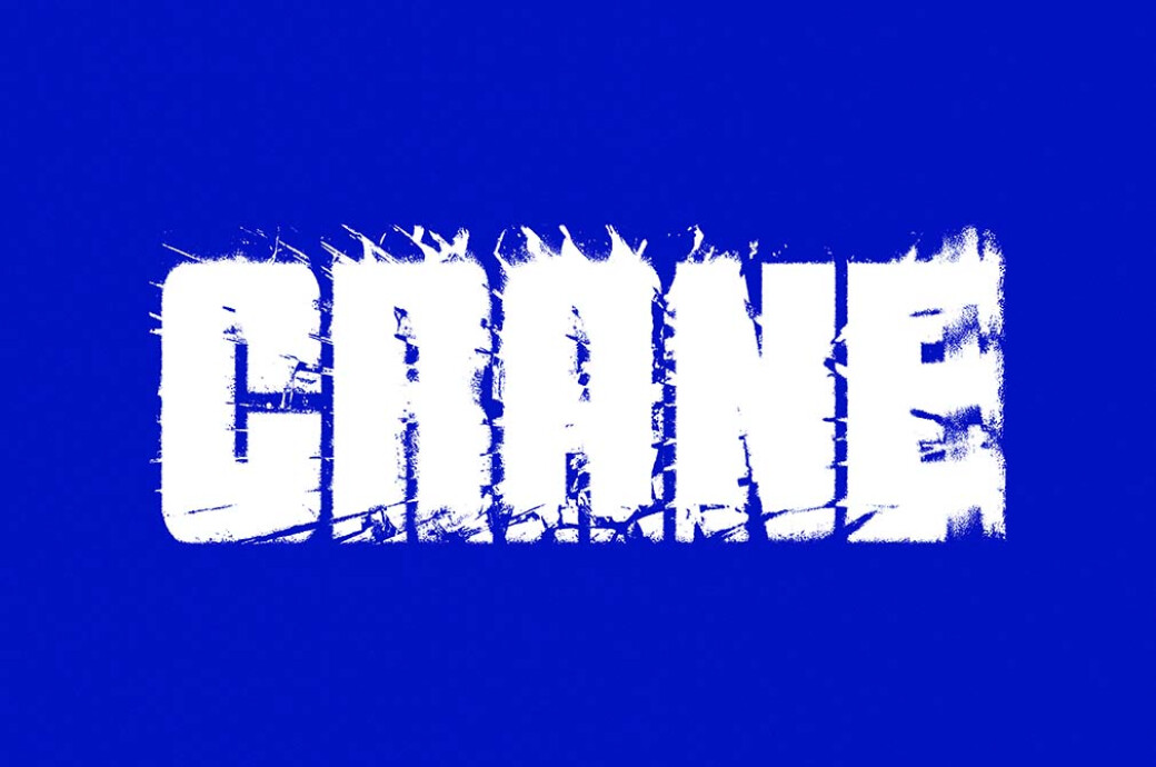 Fractured Distortion Text Effect