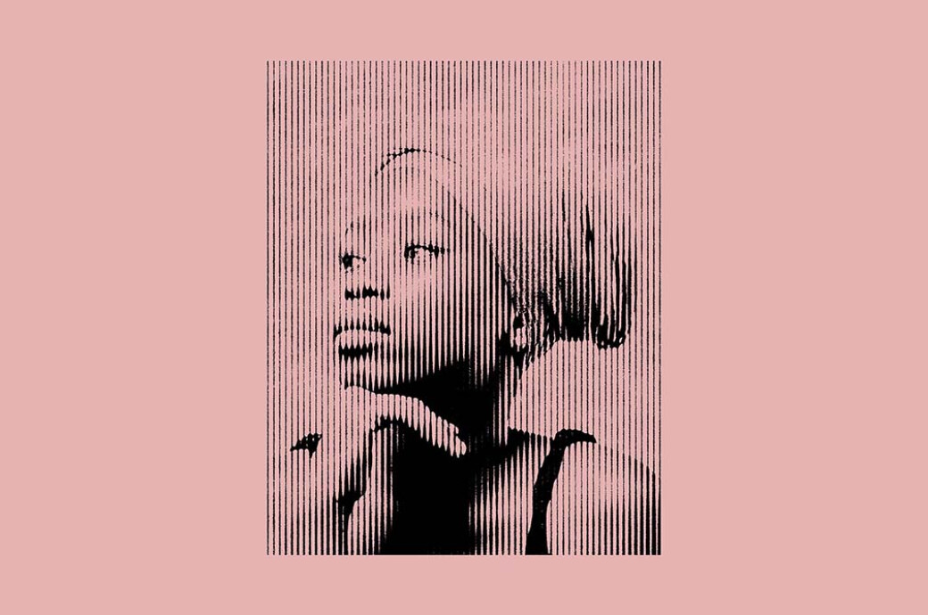 Halftone Lines & Stripes Photo Effect